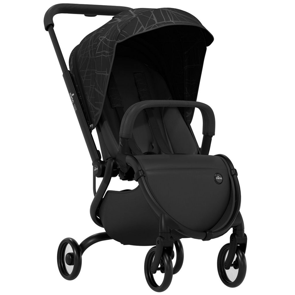 Mima Zigi 3G Lightweight Stroller in Ebony (Black)